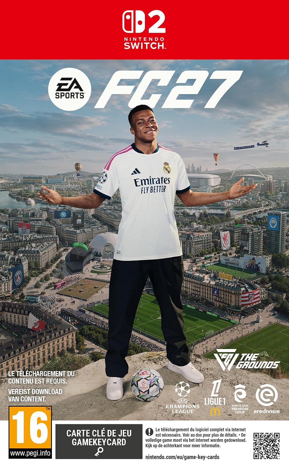 EA SPORTS FC 27 Edition Standard Nintendo Switch 2|Disque I Jeu Vidéo |Français