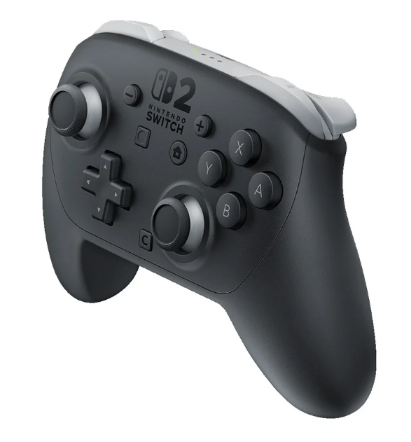 Manette Nintendo Switch 2 Pro noire Bluetooth, analogique/numérique